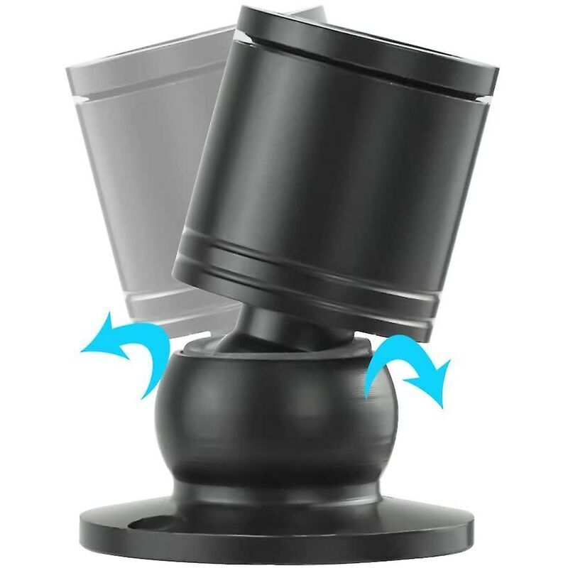 10 x mini projecteurs encastrés à LED, mini projecteur 1WLED, avec pilote, 100-265v [classe énergétique A+] (noir, lumière froide)