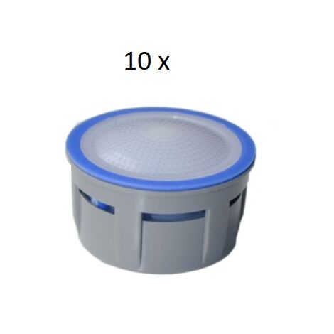 10 x Régulateurs de débit robinet 8 l/min - jet aéré