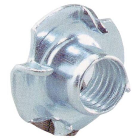 10 x SC FONDELLO A 4 PUNTE ZINC  8MA D 22XH12 MM 10 PZ