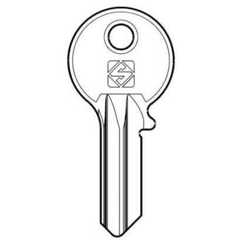 10 x SILCA CB81 CHIAVE PROFILO ACCIAIO
