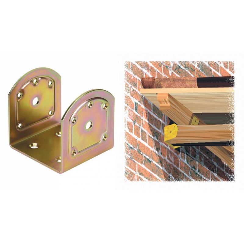 Aldeghi Luigi Spa - 10 x support externe u acc. trop. art.761 45x46 mm