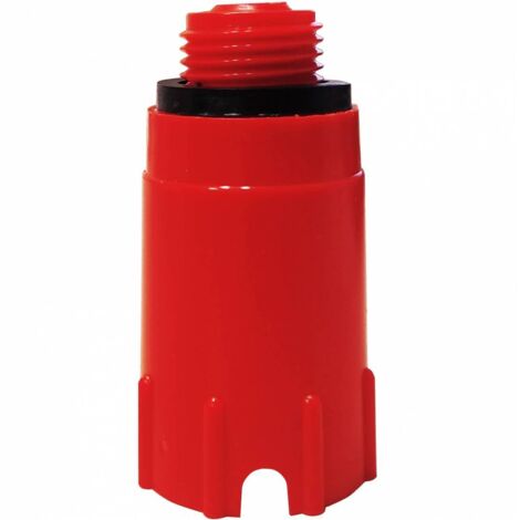 10 x TAPPO PROVA IMPIANTI ROSSO