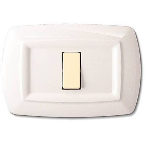 10 x TONDO PLACCA MAGIC PLAST 1P BIANCO