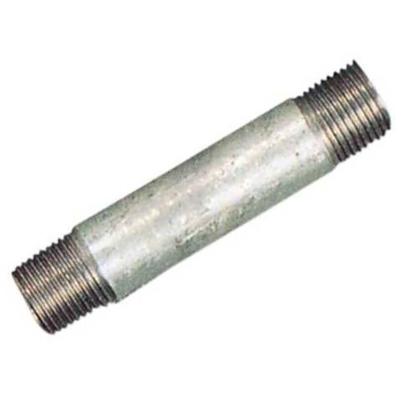 10 x stub galvanisé 2 filetages 3/4x15 art.532