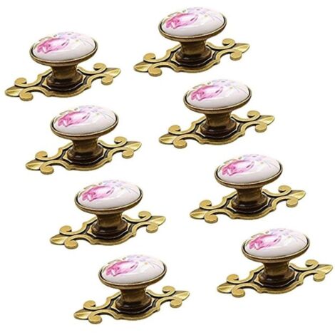 10 x Türgriffe, Türknöpfe, Möbelknöpfe