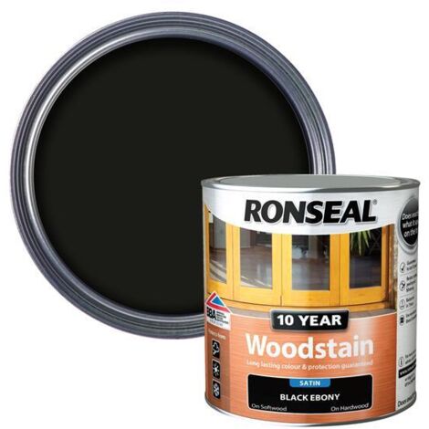 10 Year Woodstain Ebony 750Ml