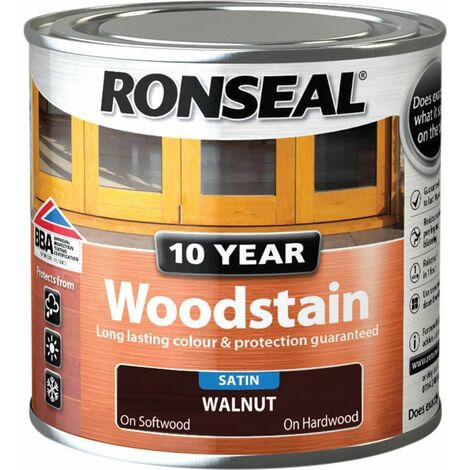 10 Year Woodstain Walnut 250ml RSL10WSW250
