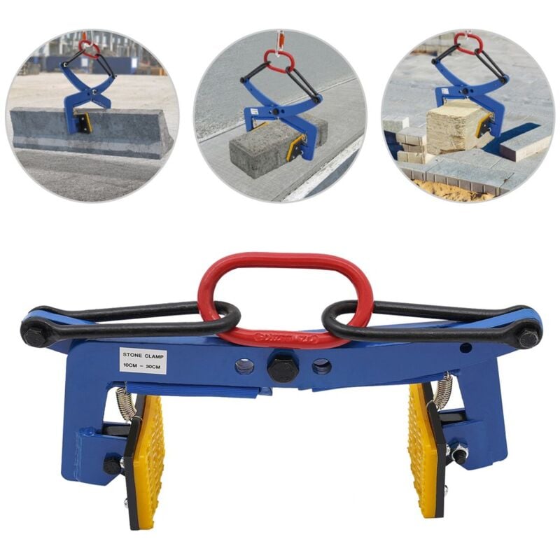 Image of 10 Zoll Steinklemme Hebeklemme Max. 330kg zu transportieren