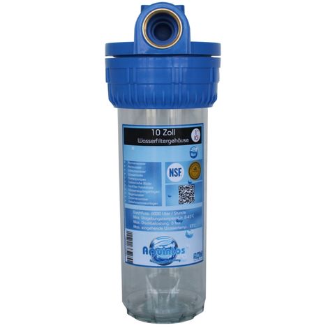 DP 10 MONO 1" OT TS 10" Filtergehäuse für Wasserfilter Pumpenfilter Brunnen