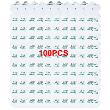 100/50 électrodes de rechange auto-adhésives pour stimulateur musculaire TENS/EMS (appareil électrique numérique de massage corporel) 04641-AquaForge