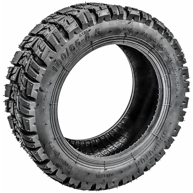 100 / 65-6,5 Vakuumreifen verdickter 11-Zoll-Elektroroller modifizierter schlauchloser Offroad-Reifen mit Düse – Schwarz | 07634062352093 100 / 65-6,5 Vakuumreifen verdickter 11-Zoll-Elektroroller modifizierter schlauchloser Offroad-Reifen mit Düse – Schwarz | 07634062352093