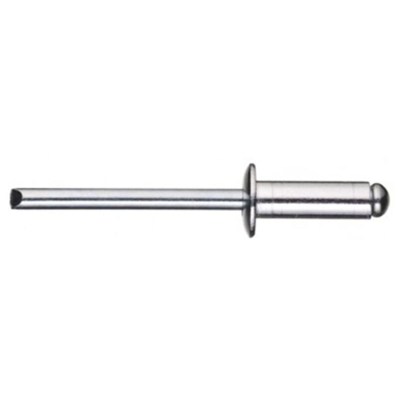 Sacchetto da 100 rivetti in alluminio 4,8x20mm 618107 kreator