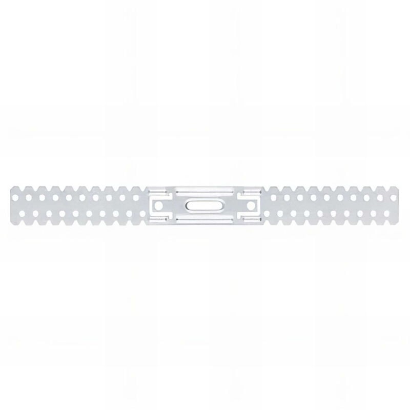 100 Ancrages en U galvanisés pour fixation de profilés L. 301 mm