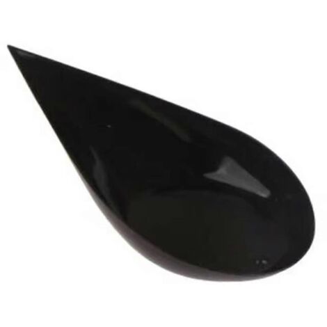 100 assiettes apéritives incassables noires
