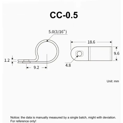 100 attaches de câble blanches en forme de R, fixation par vis, en nylon PA66, pour bureau ou installation électrique.-AquaForge