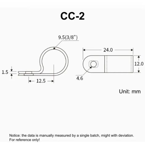 100 attaches de câble blanches en forme de R, fixation par vis, en nylon PA66, pour bureau ou installation électrique.-AquaForge