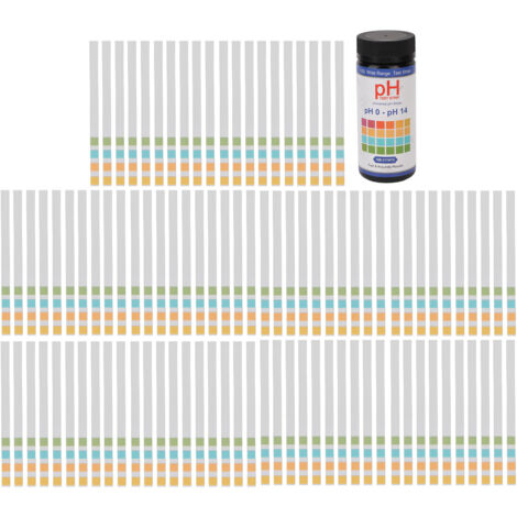 100 Bandelettes de Test PH - Résultats Rapides et Précis pour Salive, Urine et Liquides - Faciles à Utiliser