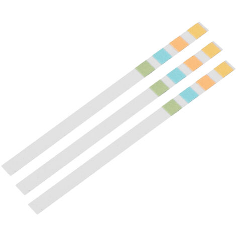100 Bandelettes Réactives PH - Test Rapide et Fiable pour Urine, Salive et Autres Liquides - Usage Simple et Efficace