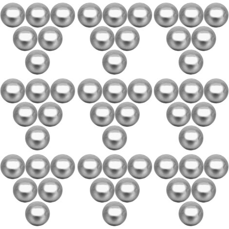 100 billes de 6 mm en acier inoxydable massif 304.
