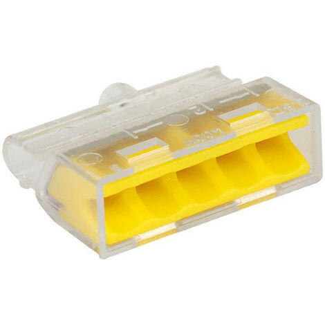 100 bornes isolées 5 conducteurs 1-2,5mm (CON5)