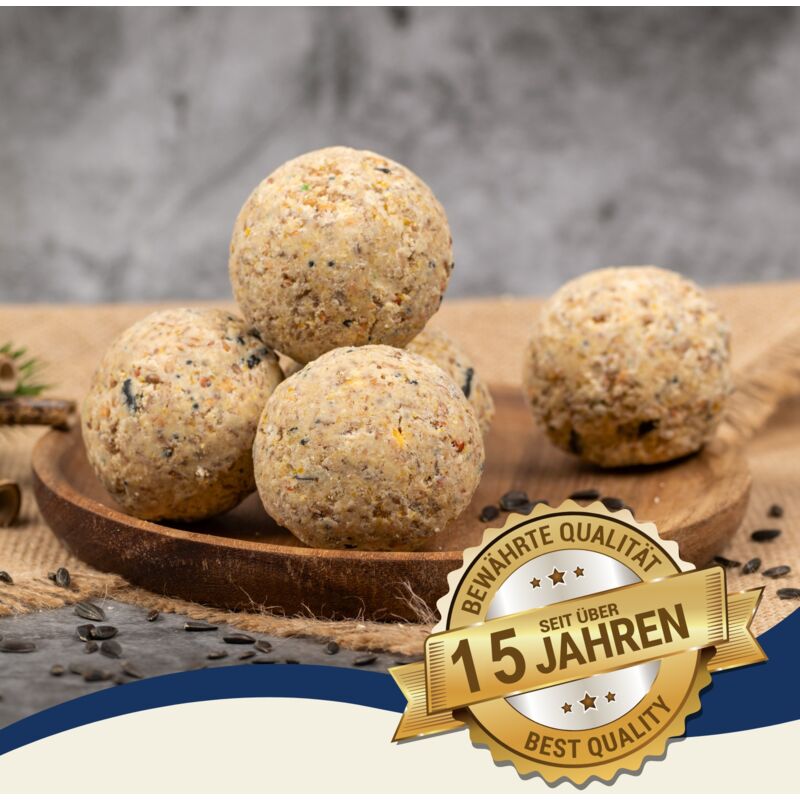 100 pcs. Lyra Pet Boulettes de mésanges sans filet à 90 g = 9 kg