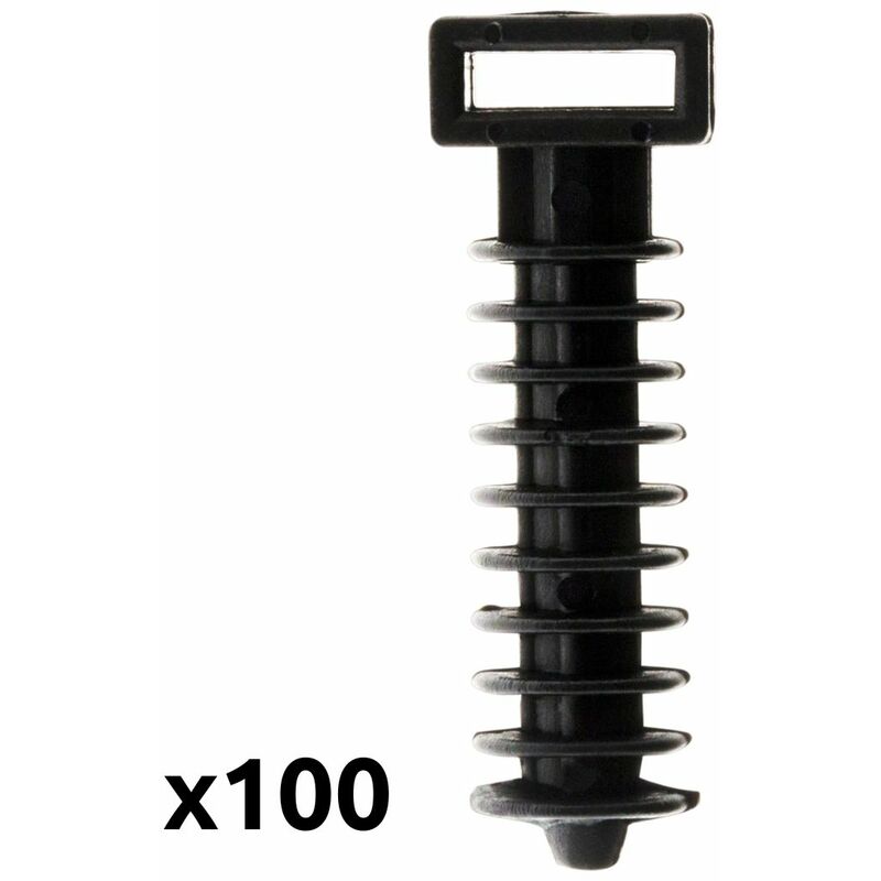 

100 bridas tirafondo a presión - Zenitech