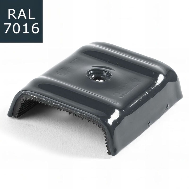 Cavalier bac acier SCELL-IT Type E3- Anthracite RAL7016 - Sachet de 100 - CAV-TE3-7016