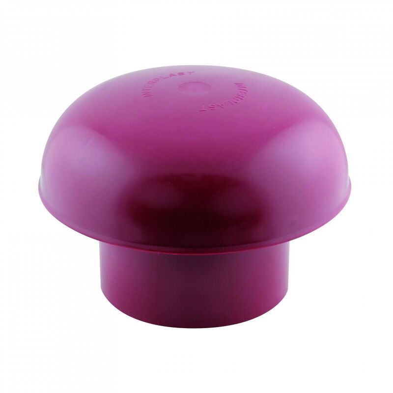 Chapeau de ventilation ø 100 mm Rouge Tuile