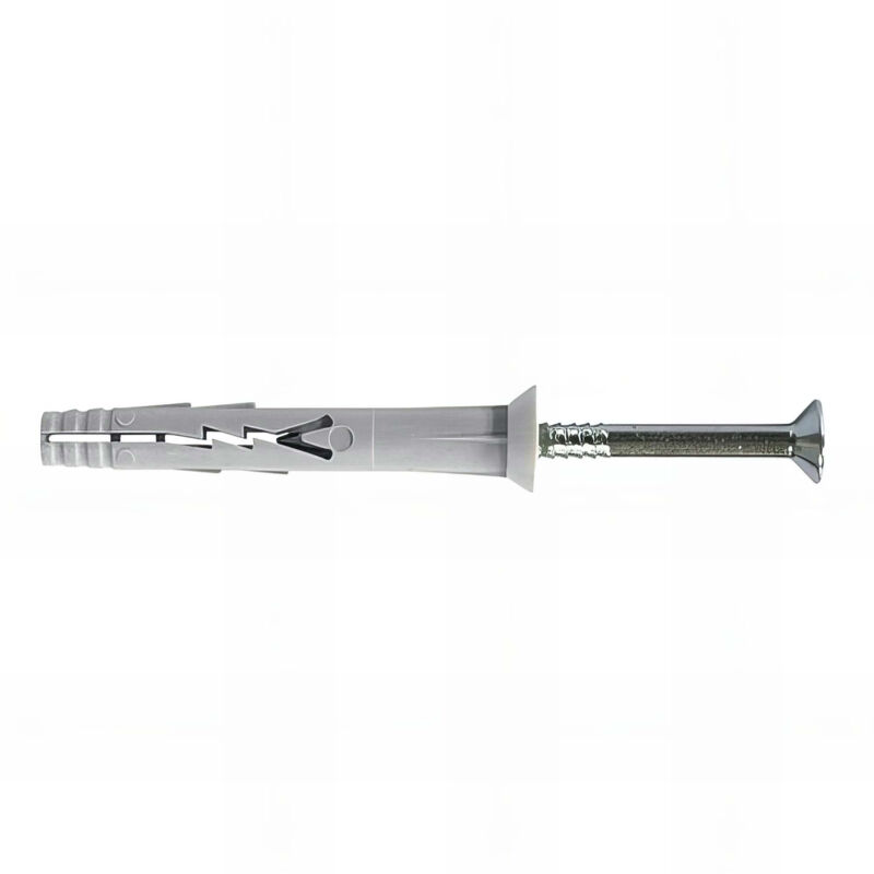 Scell-it - 200 chevilles à frapper tête fraisée 5 x 47 mm + clou - SC-YZF5047