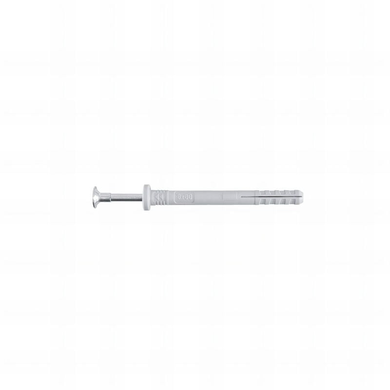 100 Chevilles à Frapper tête plate - diamètre 8 mm - Longueur 60 mm