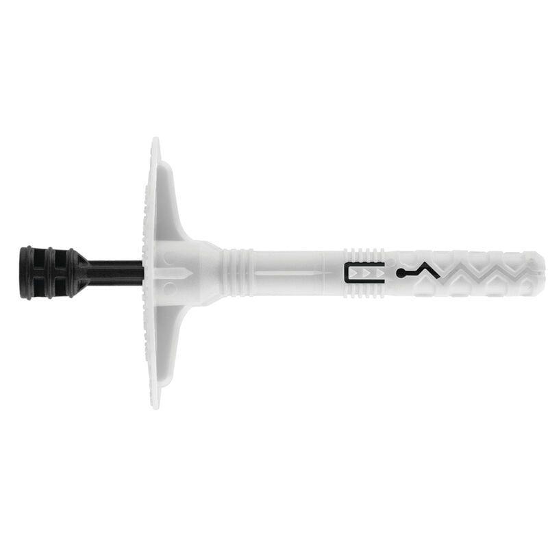 Cheville avec clou de polyamide pour fixation de panneaux isolants - Polypropylène Ø10 x 90 - Boite de 200