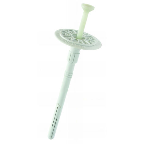 100 chevilles isolation FixPlug pour polystyrène à double expansion D. 10 x Lt. 220 mm - FP220 - Alsafix