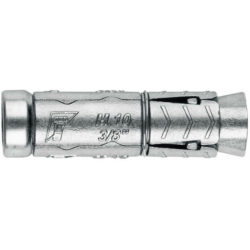 Douille cheville pour fixation mi-lourdes - Zamak M16 x 107 Ø25 - Boite de 25