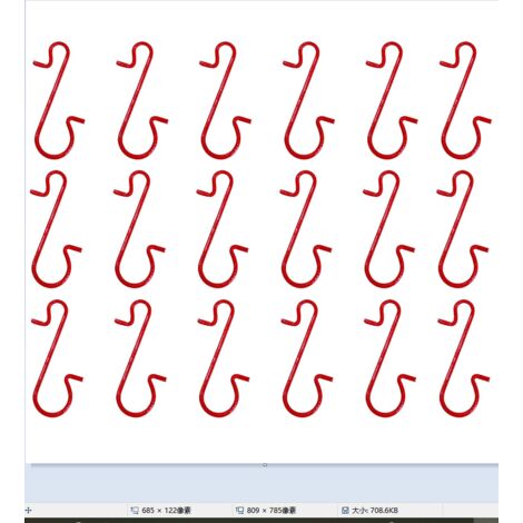 100 Christmas Ball Hooks, Tree Decoration Hangers, S Shaped Metal Hanging Hook, Christmas Tree Hanger, Star Hooks for Hanging Tree Decoration