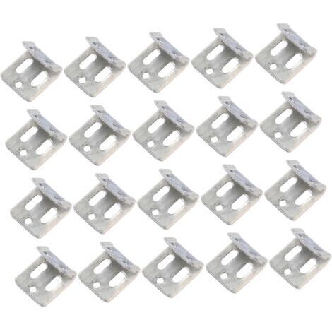 100 clip a molla rinforzate per copridivani, accessori per la riparazione di molle di mobili, facili da installare.