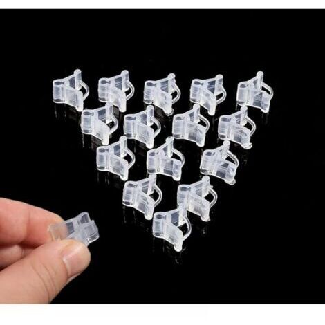 100 Clips de greffage spéciaux pour Plantes Clips de greffage pour semis de Tomate Seedling Greffage Clip d'aubergines Clips pour orchidées Pinces de greffage pour semis