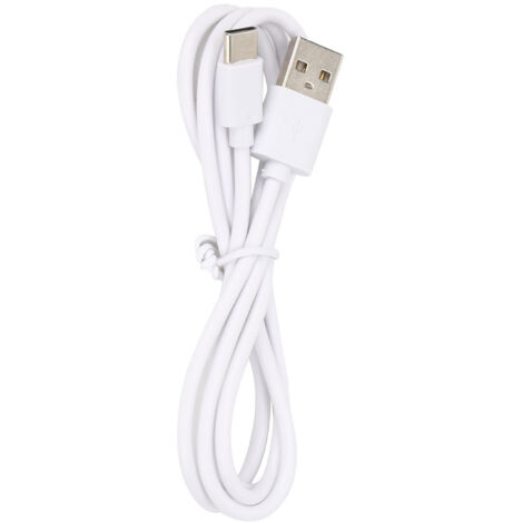 100 cm langes weißes USB-Kabel, Typ C, Schnellladen und Datenübertragung für die DJI OSMO ACTION Kamera