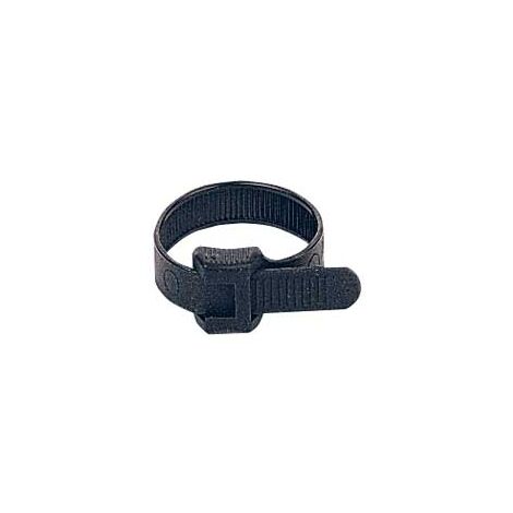 100 Colliers Colson noir protégé ultraviolets à denture intérieure largeur 7,6mm et longueur 128mm LEGRAND 031928