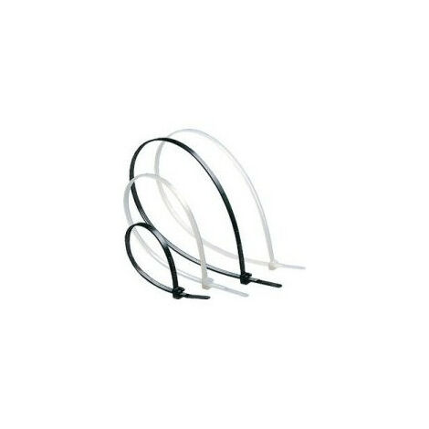 100 colliers transparents 7.8 X 750 (L-7.8-750)