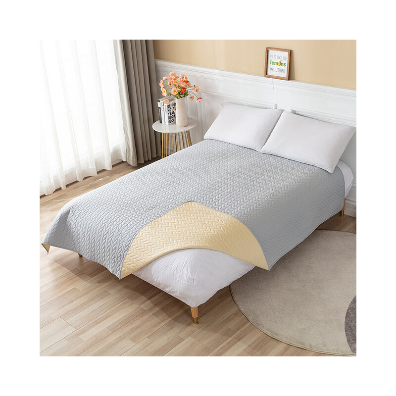 100% copriletto impermeabile sul letto copriletto