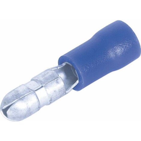 100 cosses cylindriques m4 bleu - 16840100