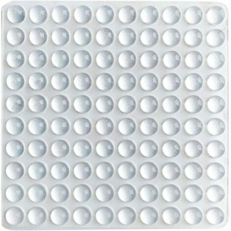 100 Coussinets Silicone Transparent Antidérapants