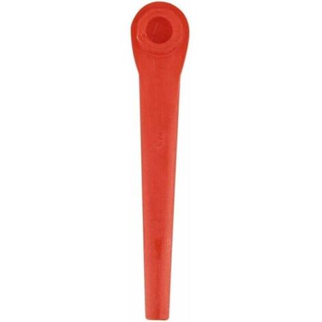 100 cuchillas de plástico para cortacéspedes Gardena, cuchillas de repuesto para cortacéspedes Gardena y cortacéspedes inalámbricos