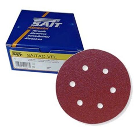 100 disques vellés 150 mm SAIT P100 120 1200 150 1500 180 220 320 320 400
