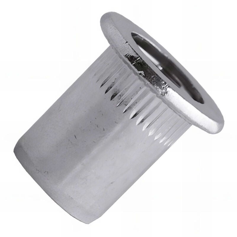 100 écrous à sertir crantés acier zingué tp, d. M10 x 24 mm - TCD1060 Scell-it