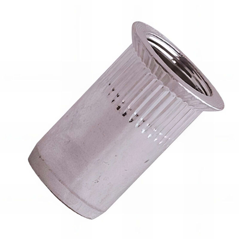 100 écrous à sertir crantés alu tf, d. M8 x 19 mm - EAK0845 Scell-it