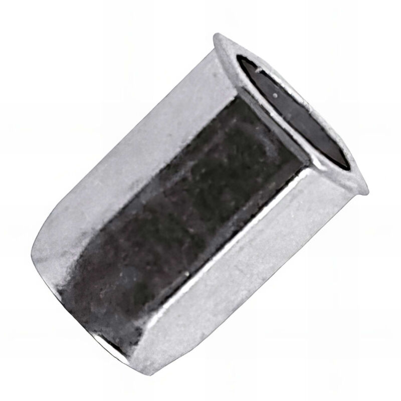 100 écrous à sertir hexagonal acier zingué tr, d. M8 x 18 mm - HCR0825 Scell-it