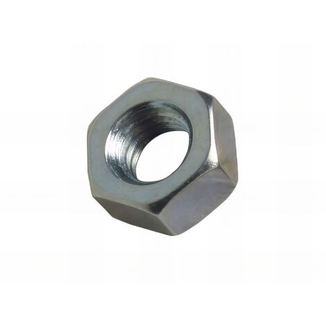 100 écrous acier zingué M16 - ECR8M16Z - Alsafix