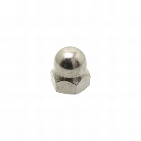 100 Ecrous Borgnes DIN1587 A2 D8 mm