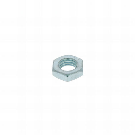 100 écrous hexagonal HM bas DIN439 en acier zingué mm - Diamètre 10 mm mm